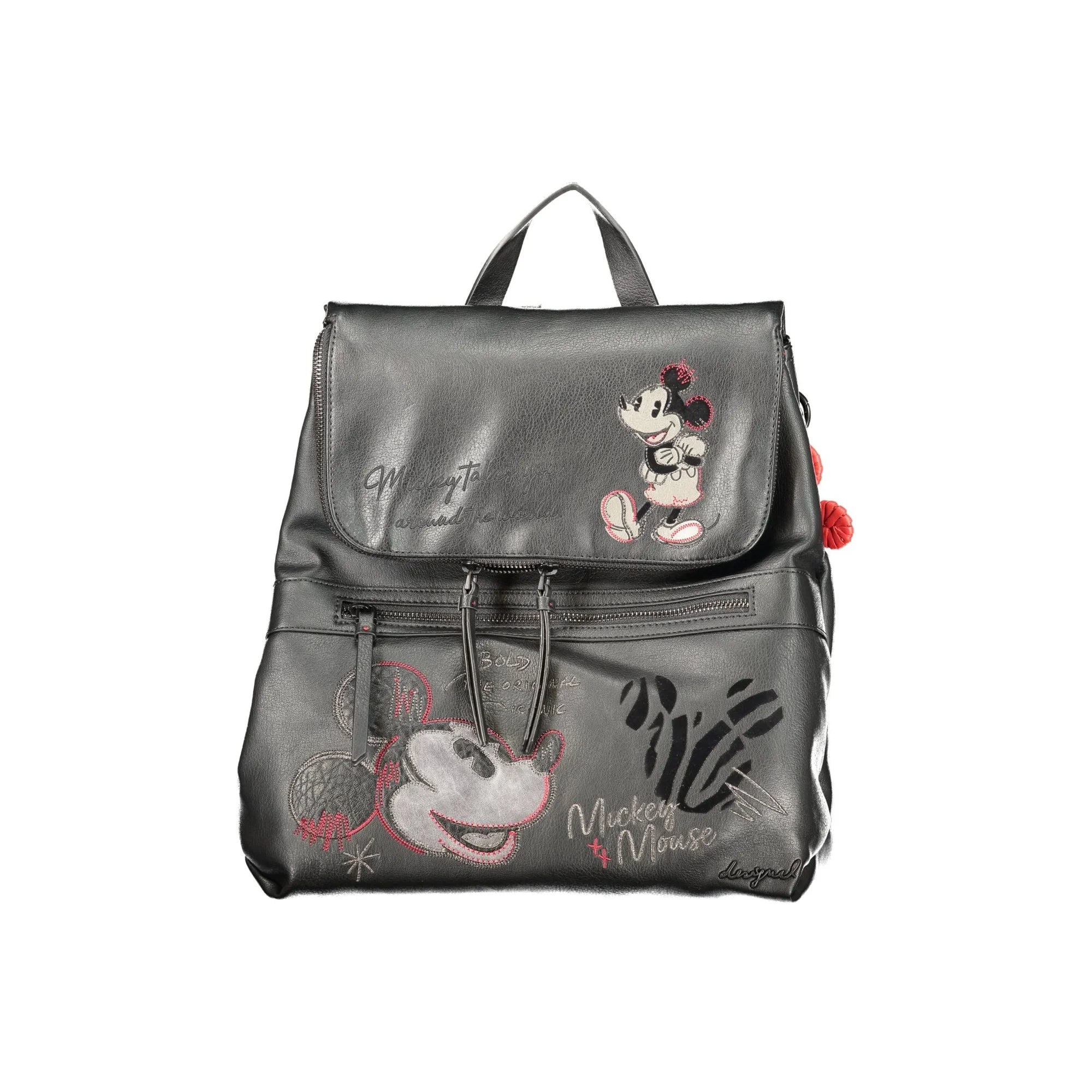 DESIGUAL ZAINO DONNA NERO