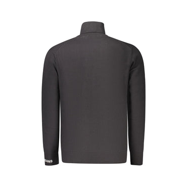 Pepe Jeans Maglia Uomo Nera Dolcevita Maniche Lunghe Logo Maglie nero - vista 2