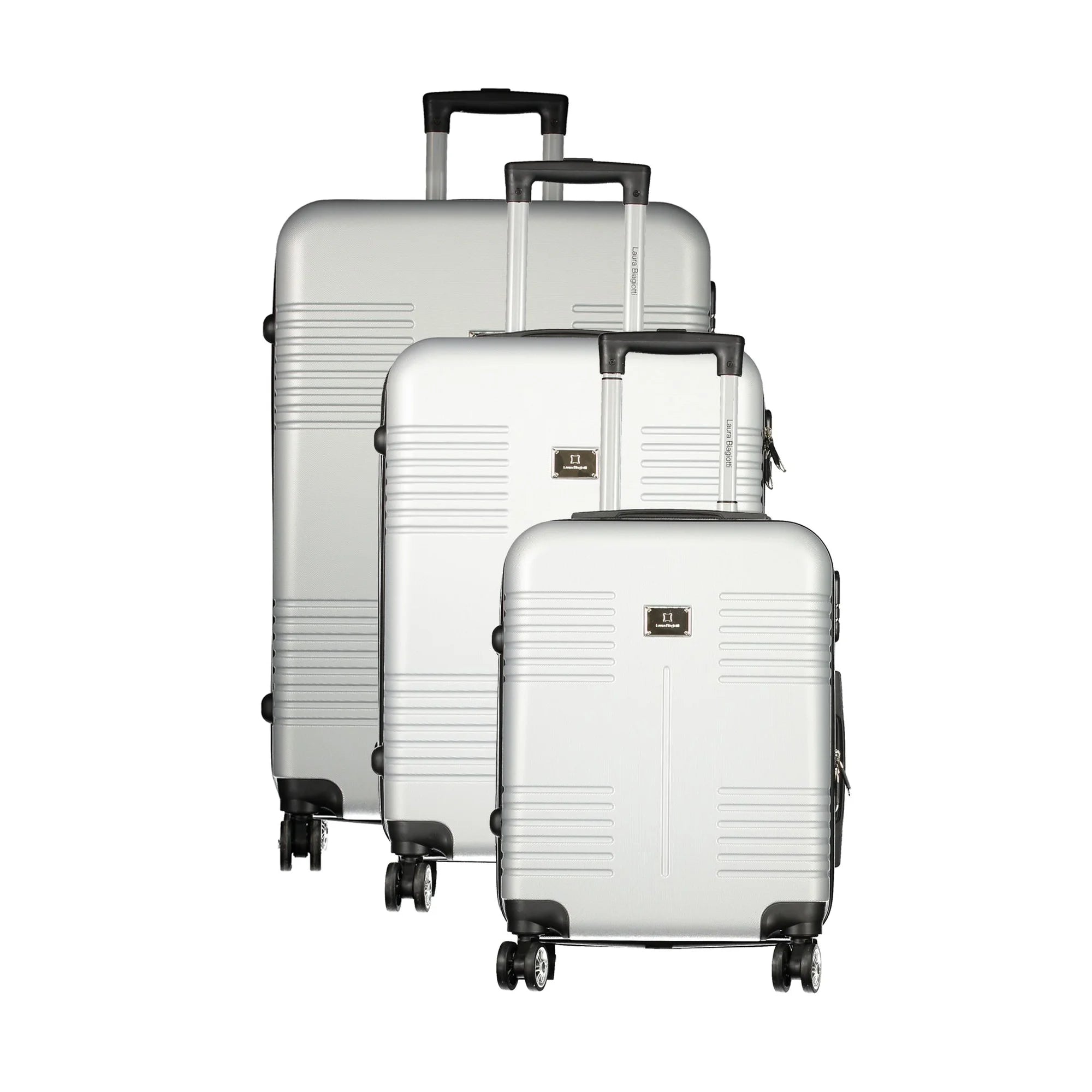 LAURA BIAGIOTTI TROLLEY GRANDE DONNA ARGENTO