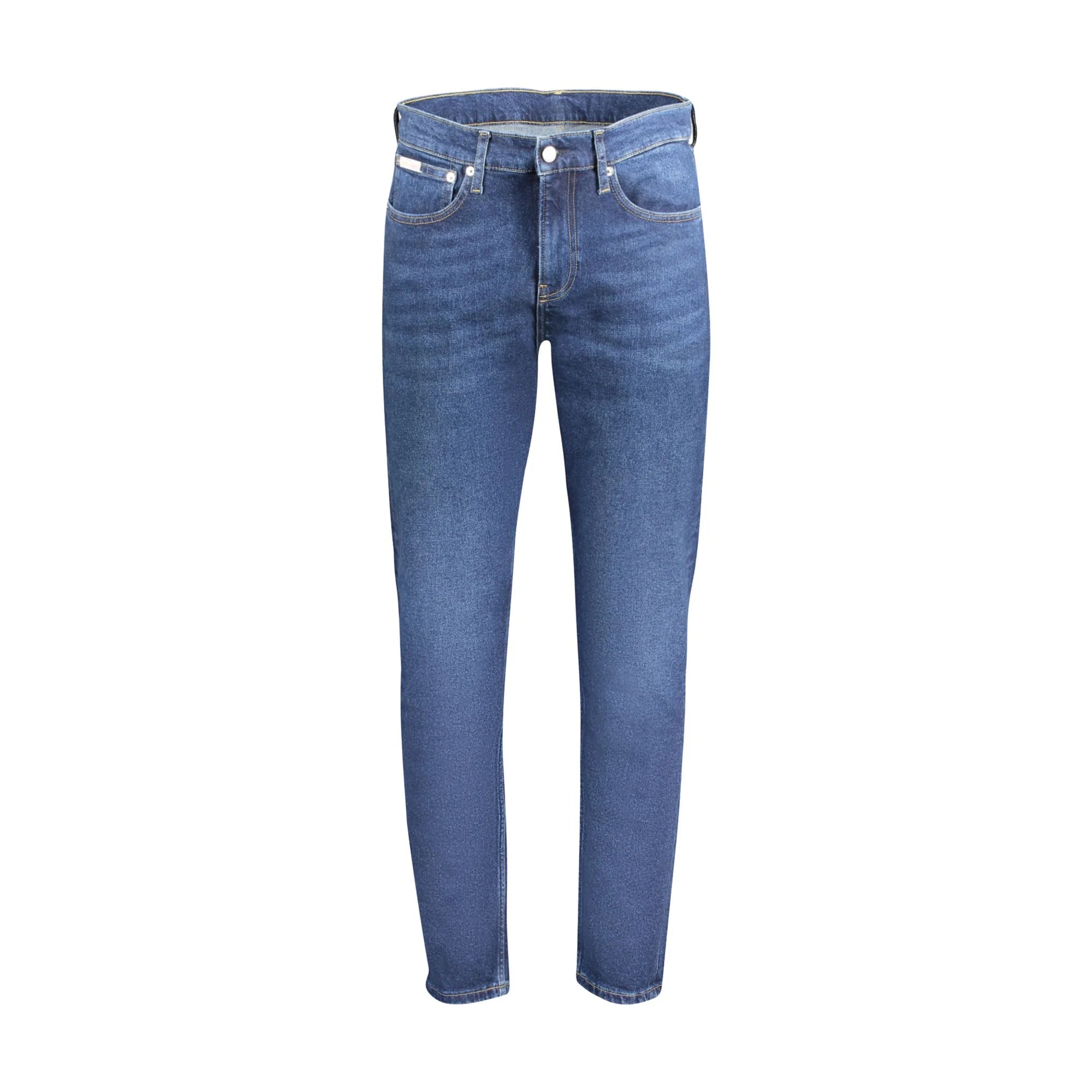 Calvin Klein Jeans Uomo Blu Slim Tapered Logo - foto prodotto