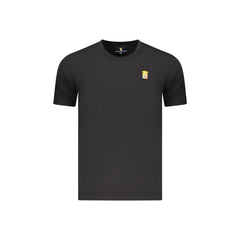 Marina Militare T-Shirt Kratki Rokavi Moški Črna Vezenje