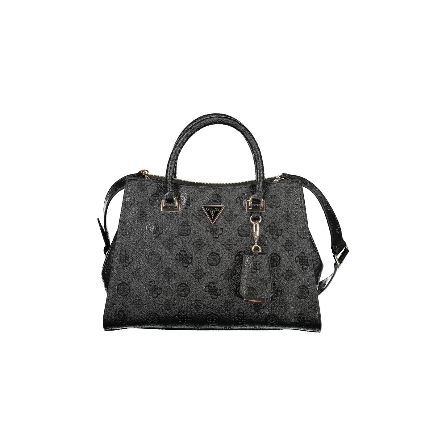 Guess Jeans Borsa a Tracolla Donna Nera Dettagli a Contrasto Borse Nero - foto prodotto