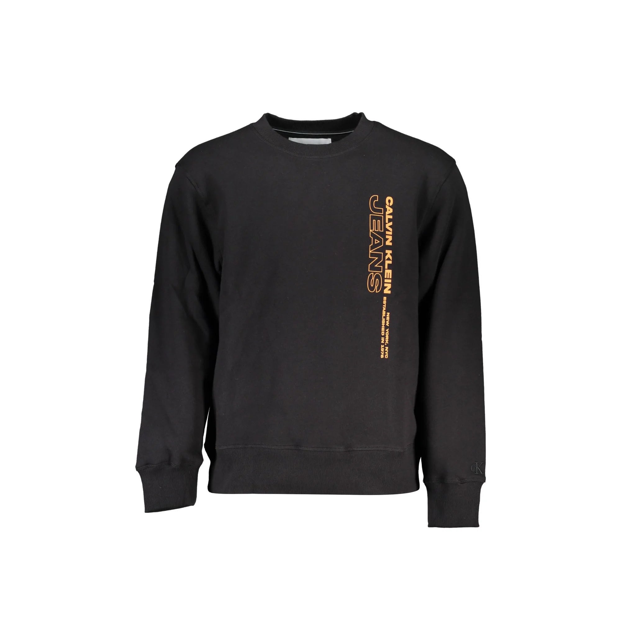 CALVIN KLEIN FELPA SENZA ZIP UOMO NERO