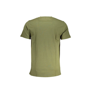 Cavalli Class T-Shirt Maniche Corte Uomo Verde Stampa - vista 2