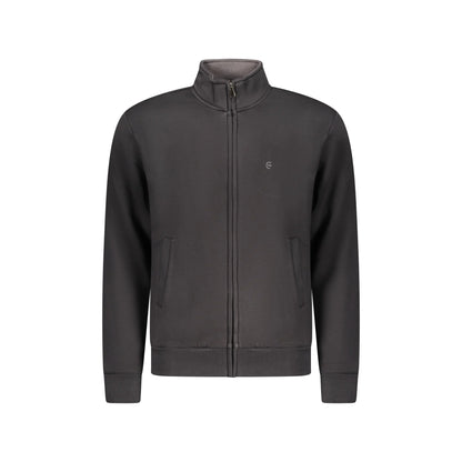 Coveri Moving Felpa Maniche Lunghe Uomo Nera Zip Ricamo Felpe Nero - foto prodotto