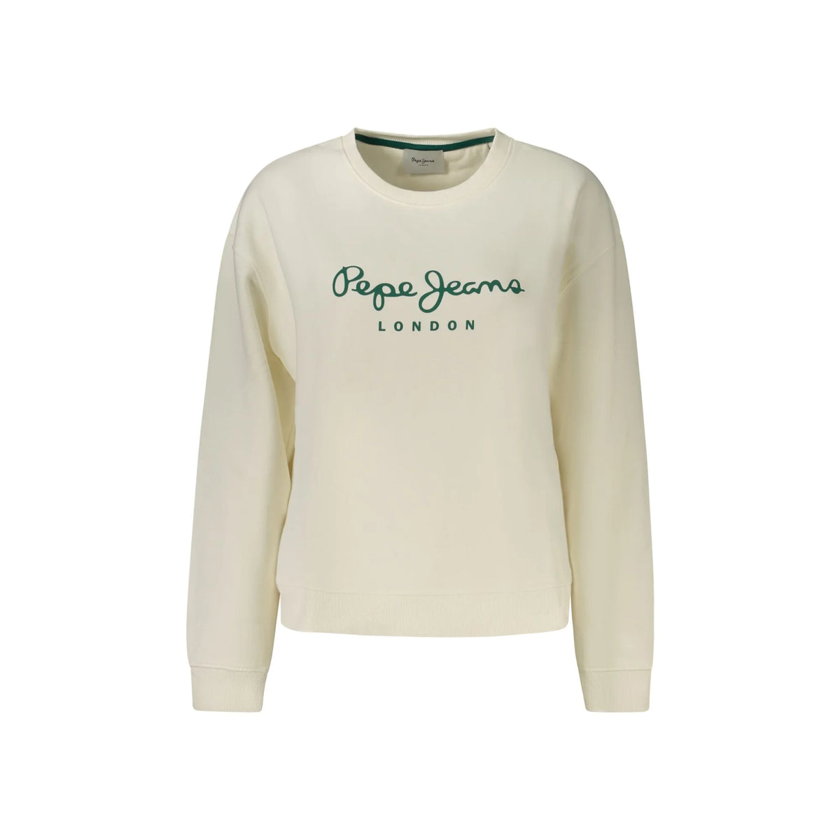 PEPE JEANS FELPA SENZA ZIP DONNA BIANCO