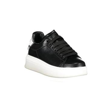 GAELLE PARIS Scarpe Sneakers Donna Nere con Dettagli a Contrasto nero - vista 2