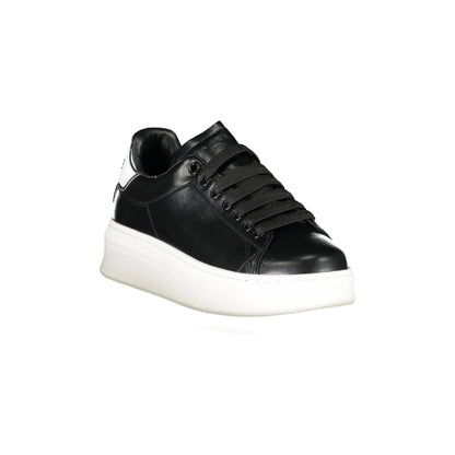 GAELLE PARIS Scarpe Sneakers Donna Nere con Dettagli a Contrasto nero - vista 2