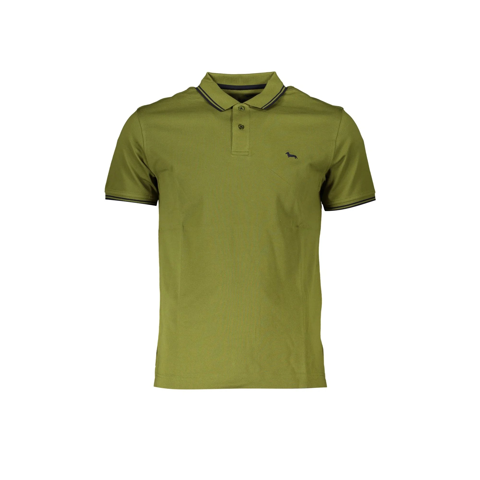 HARMONT & BLAINE POLO MANICHE CORTE UOMO VERDE