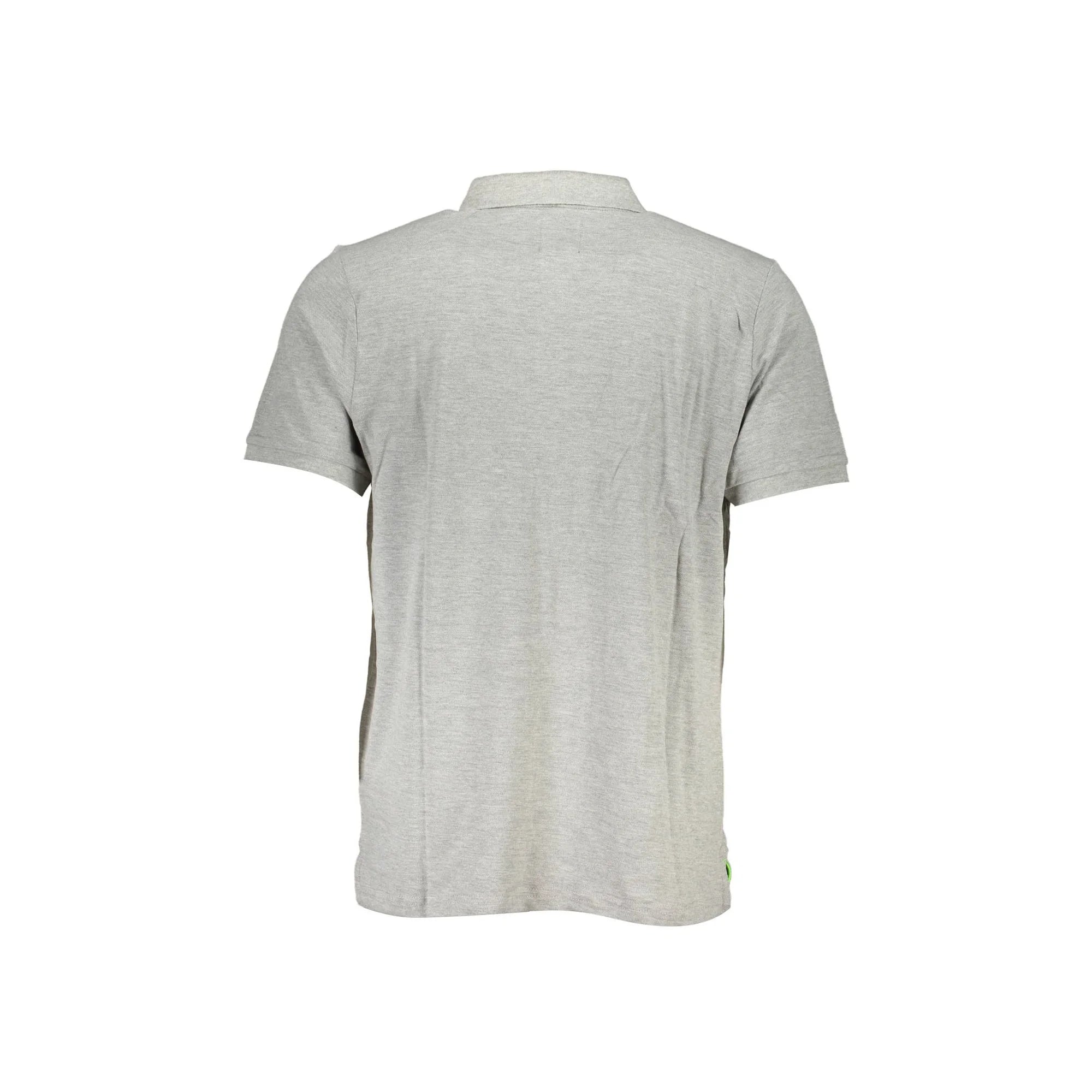 GIAN MARCO VENTURI POLO MANICHE CORTE UOMO GRIGIO