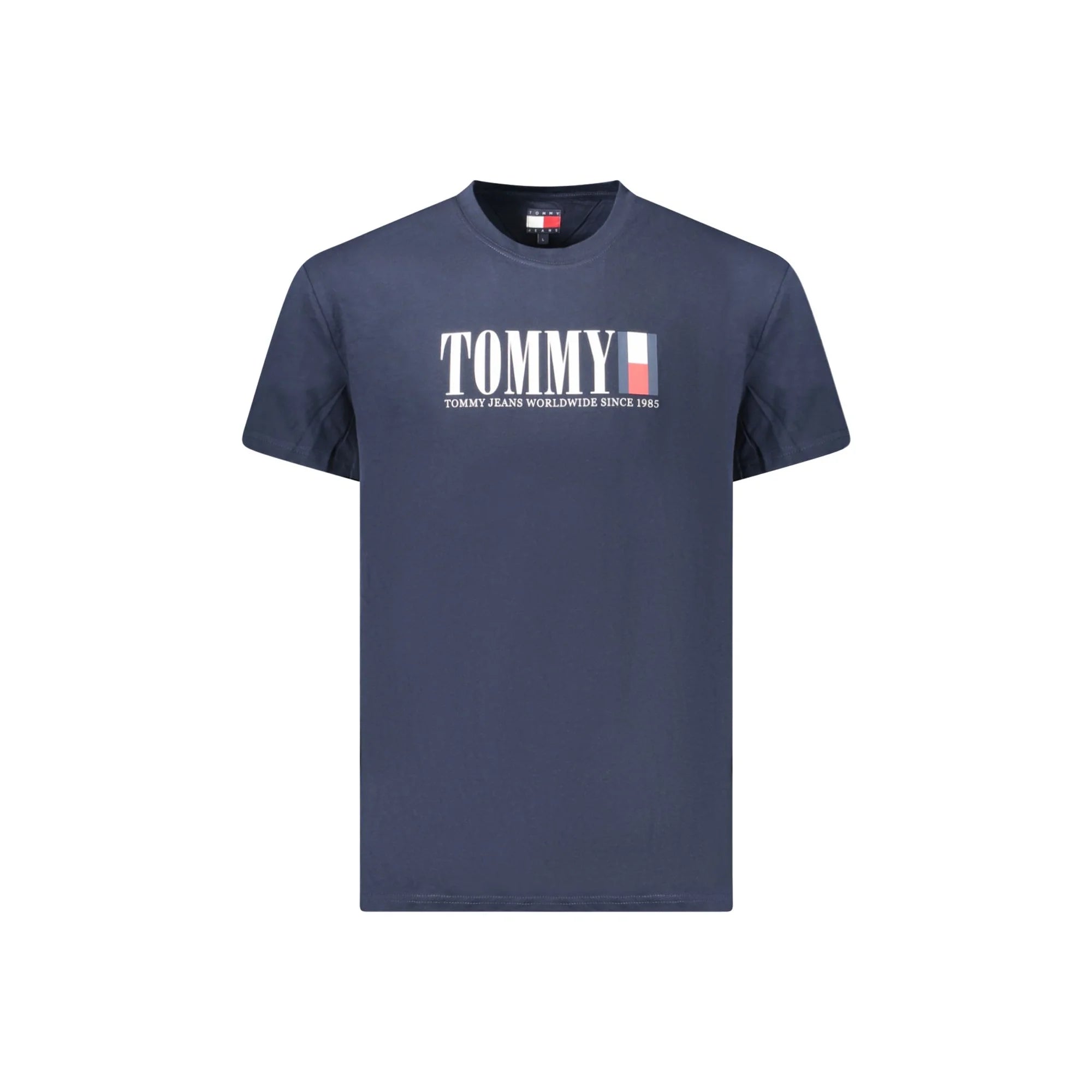 TOMMY HILFIGER T-SHIRT MANICHE CORTE UOMO BLU