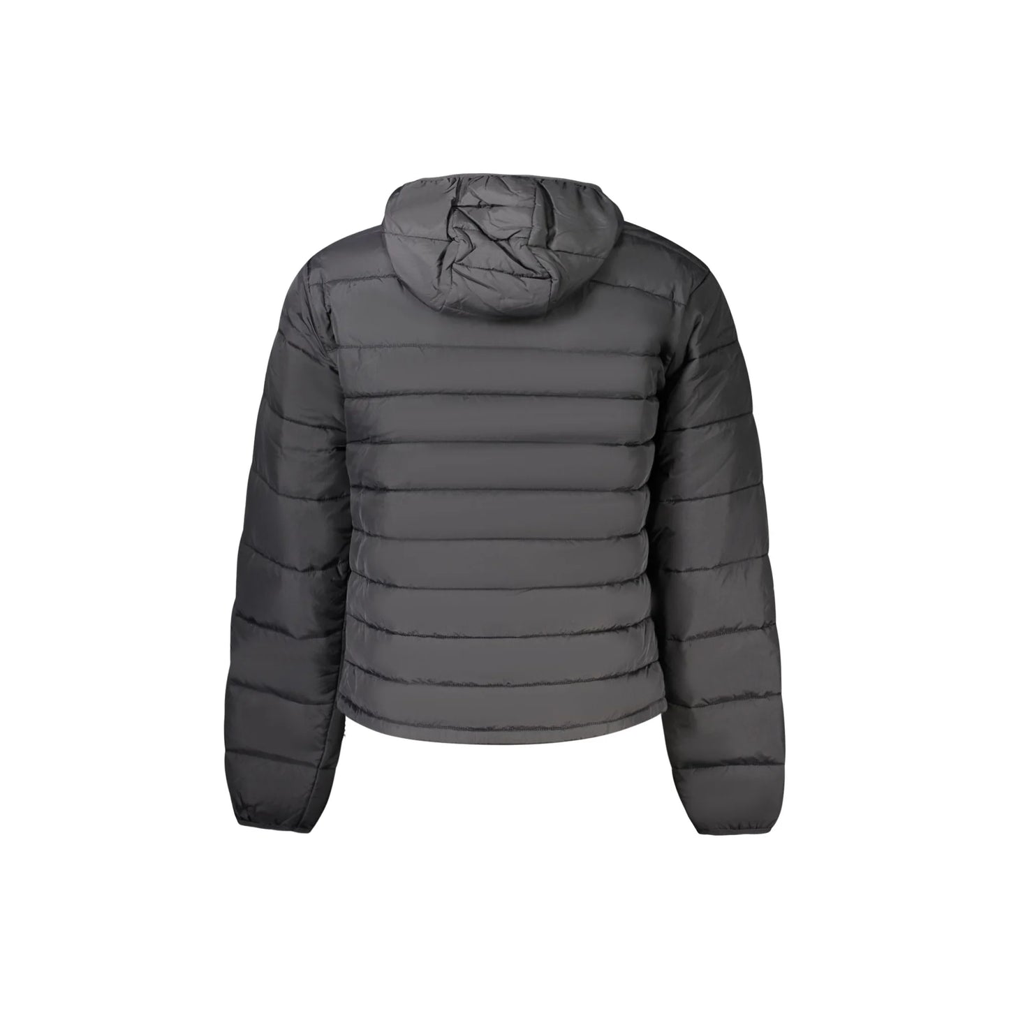 Napapijri Giubbotto Uomo Nero con Cappuccio e Logo Giubbotti e Giacche - vista 2