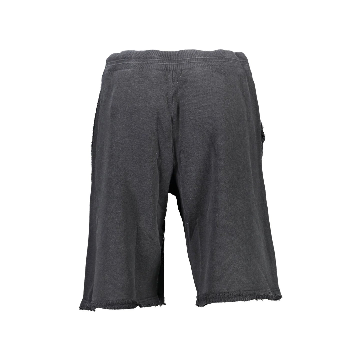 Guess Jeans Short Uomo Nero Logo Pantaloni - vista 2