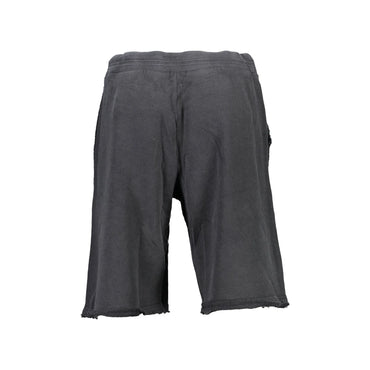 Guess Jeans Short Uomo Nero Logo Pantaloni - vista 2