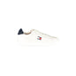 TOMMY HILFIGER Calzatura Sportiva Uomo Bianca con Lacci Sneakers Bianco - foto prodotto