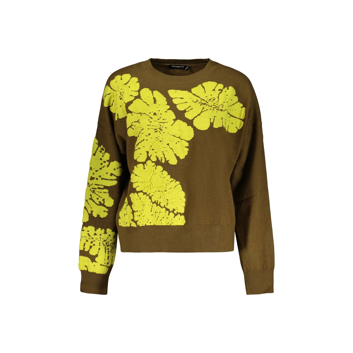 DESIGUAL MAGLIA DONNA VERDE