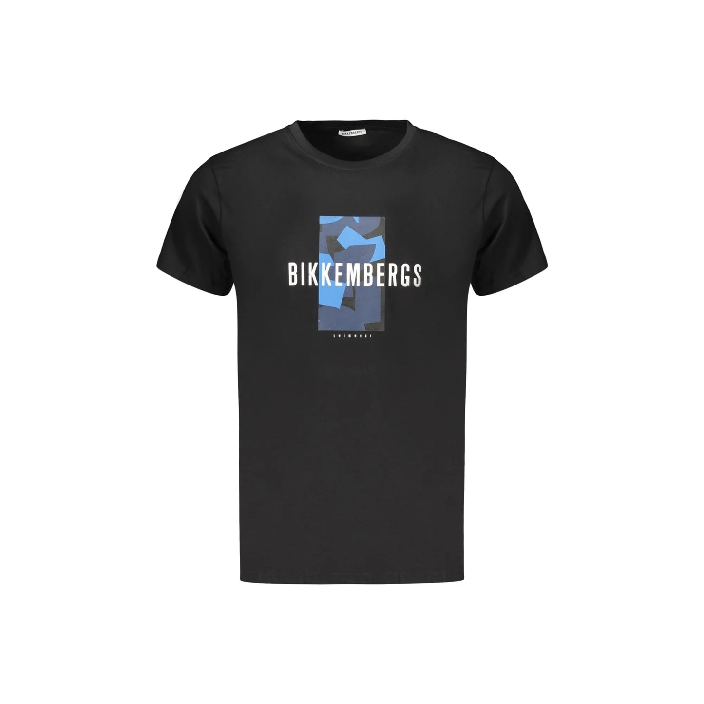 BIKKEMBERGS T-SHIRT MANICHE CORTE UOMO NERO