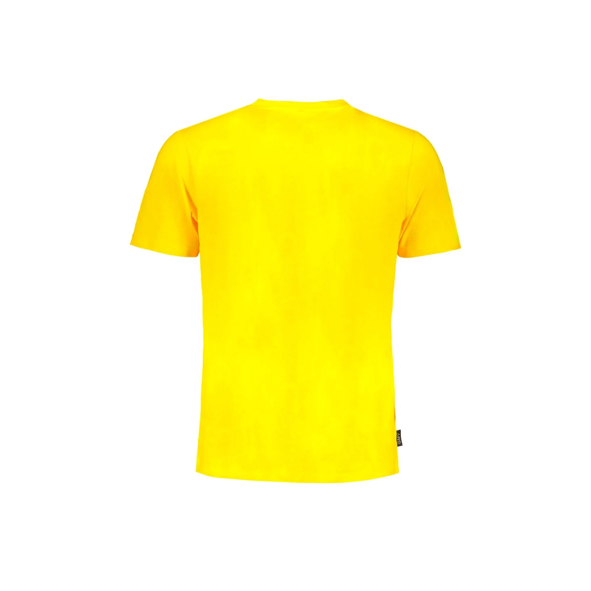 GIAN MARCO VENTURI T-SHIRT MANICHE CORTE UOMO GIALLO