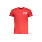 Cavalli Class T-Shirt Maniche Corte Uomo Rossa Stampa Rosso - foto prodotto