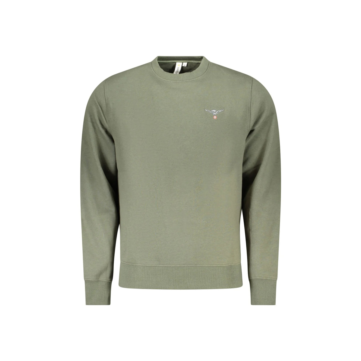 ACCADEMIA MILITARE FELPA SENZA ZIP UOMO VERDE
