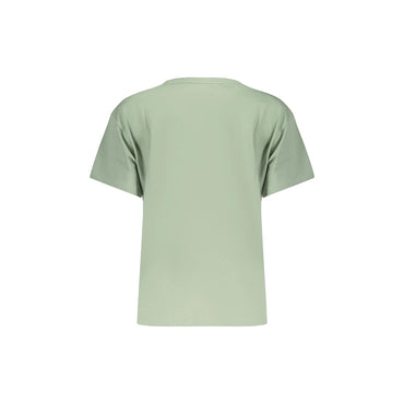 PEPE JEANS T-SHIRT MANICHE CORTE DONNA VERDE