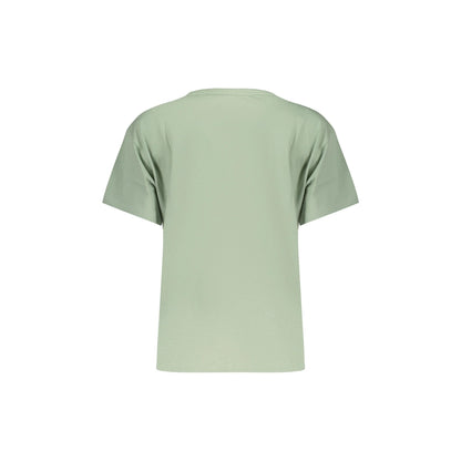 PEPE JEANS T-SHIRT MANICHE CORTE DONNA VERDE