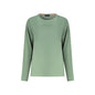 North Sails T-Shirt Maniche Lunghe Donna Verde Stampa in Rilievo Logo - foto prodotto