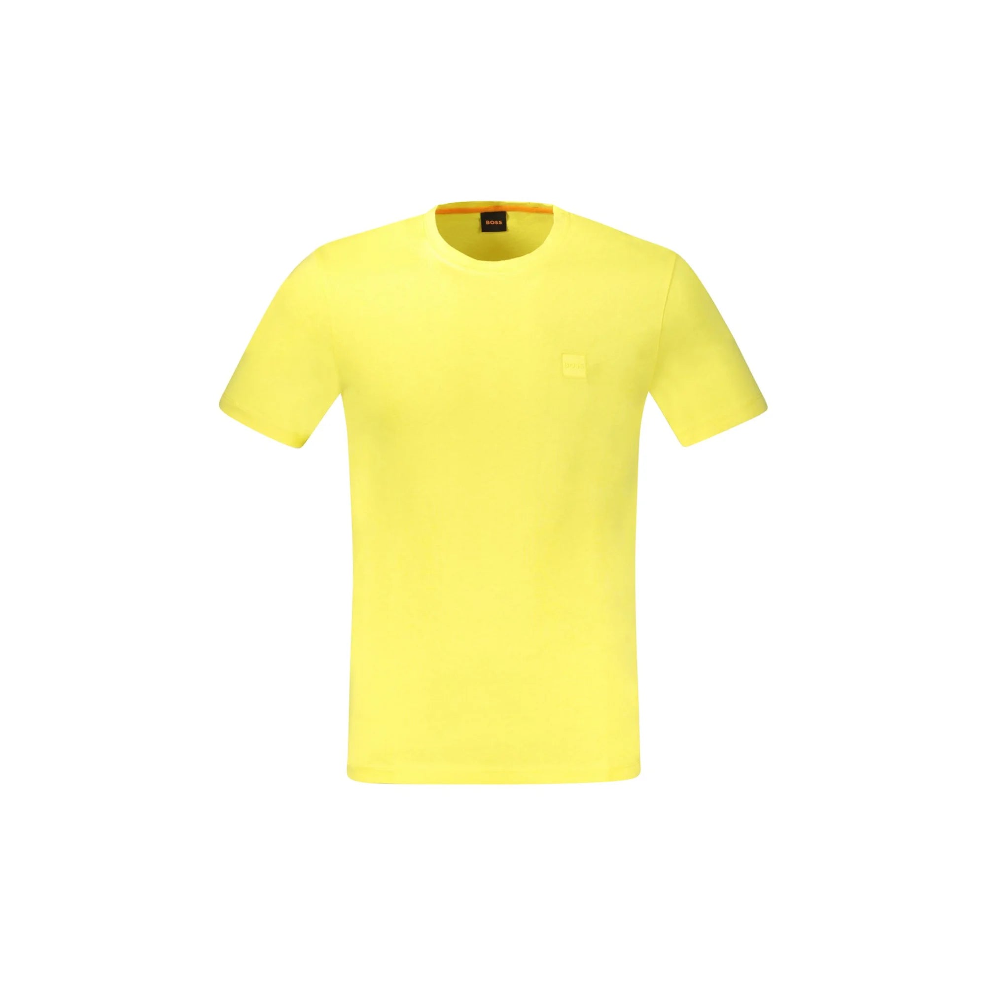 HUGO BOSS T-SHIRT MANICHE CORTE UOMO GIALLO