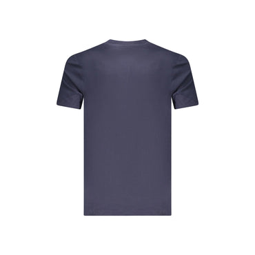 Norway 1963 T-Shirt Uomo Blu Girocollo Cotone Stampa Logo - vista 2