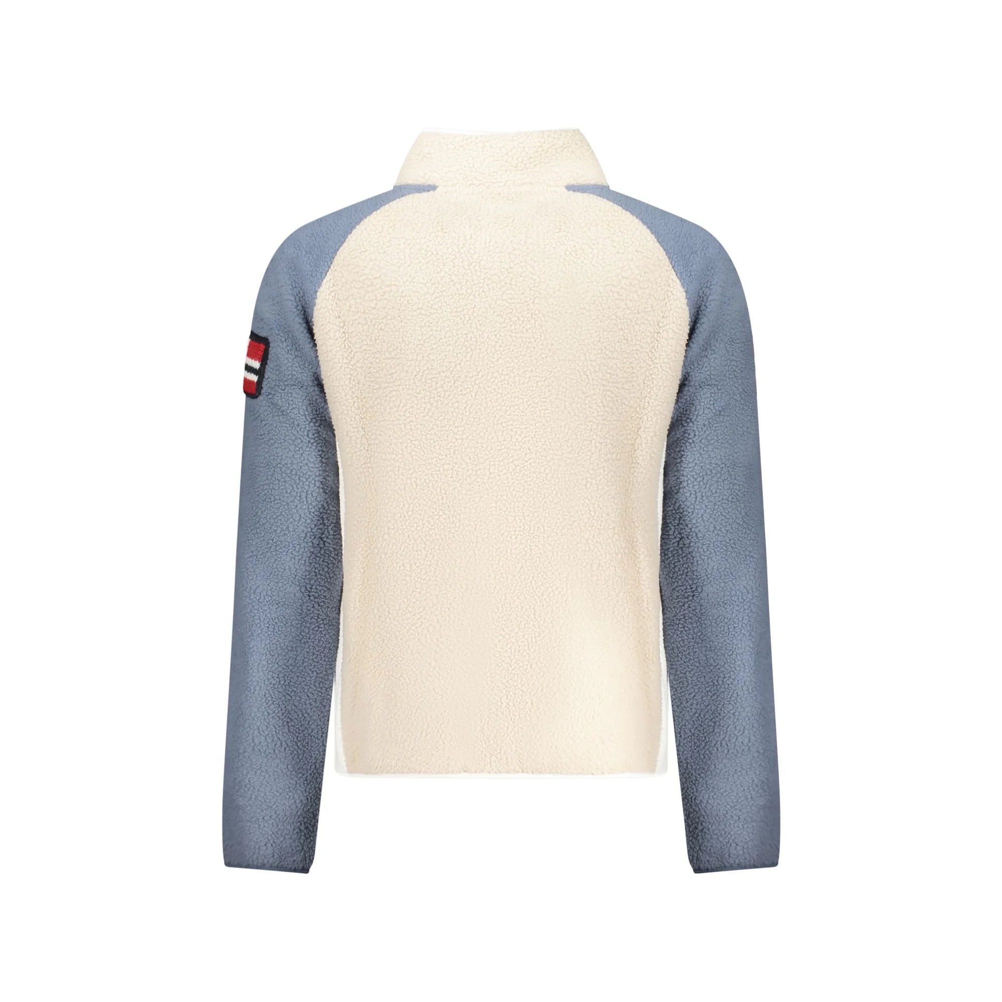 NORWAY 1963 FELPA CON ZIP UOMO BEIGE