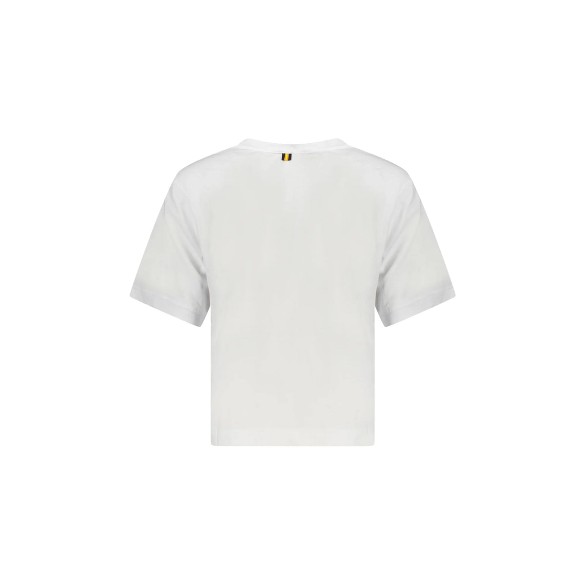 K-WAY T-SHIRT MANICHE CORTE DONNA BIANCO
