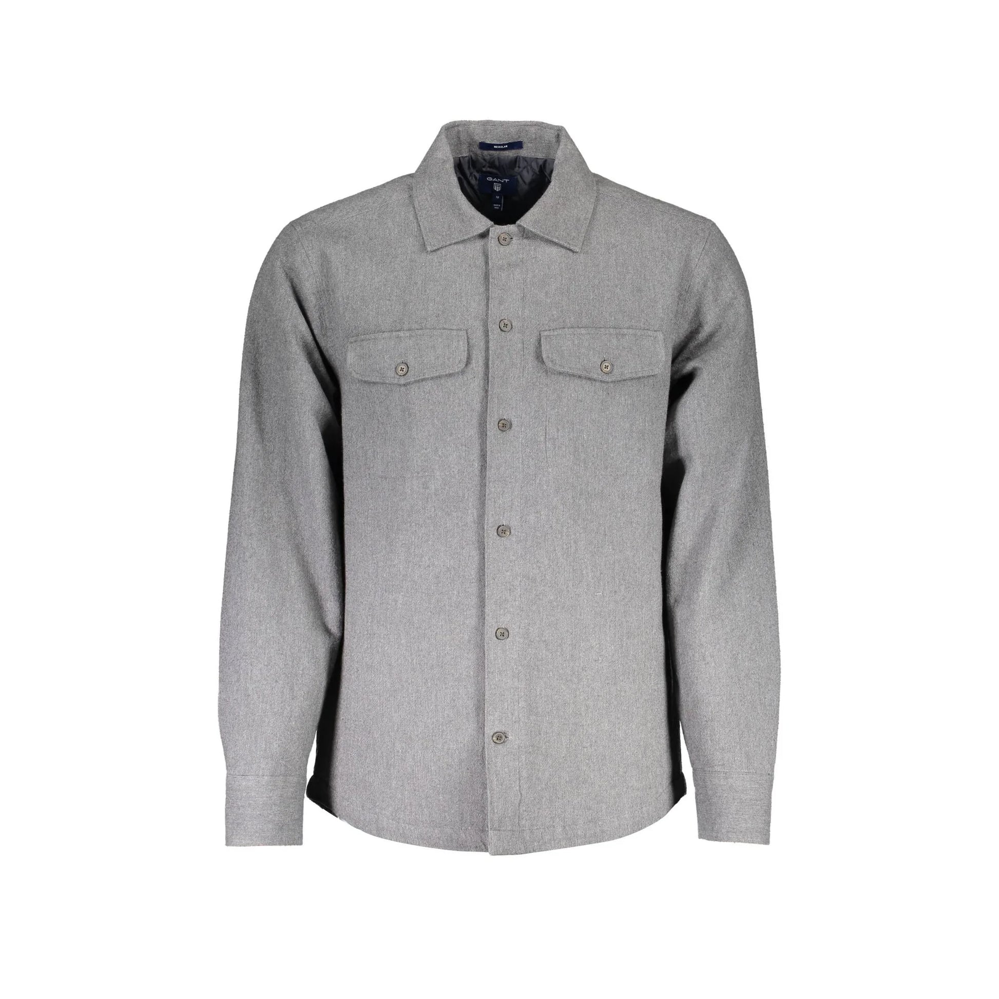 GANT CAMICIA MANICHE LUNGHE UOMO GRIGIO