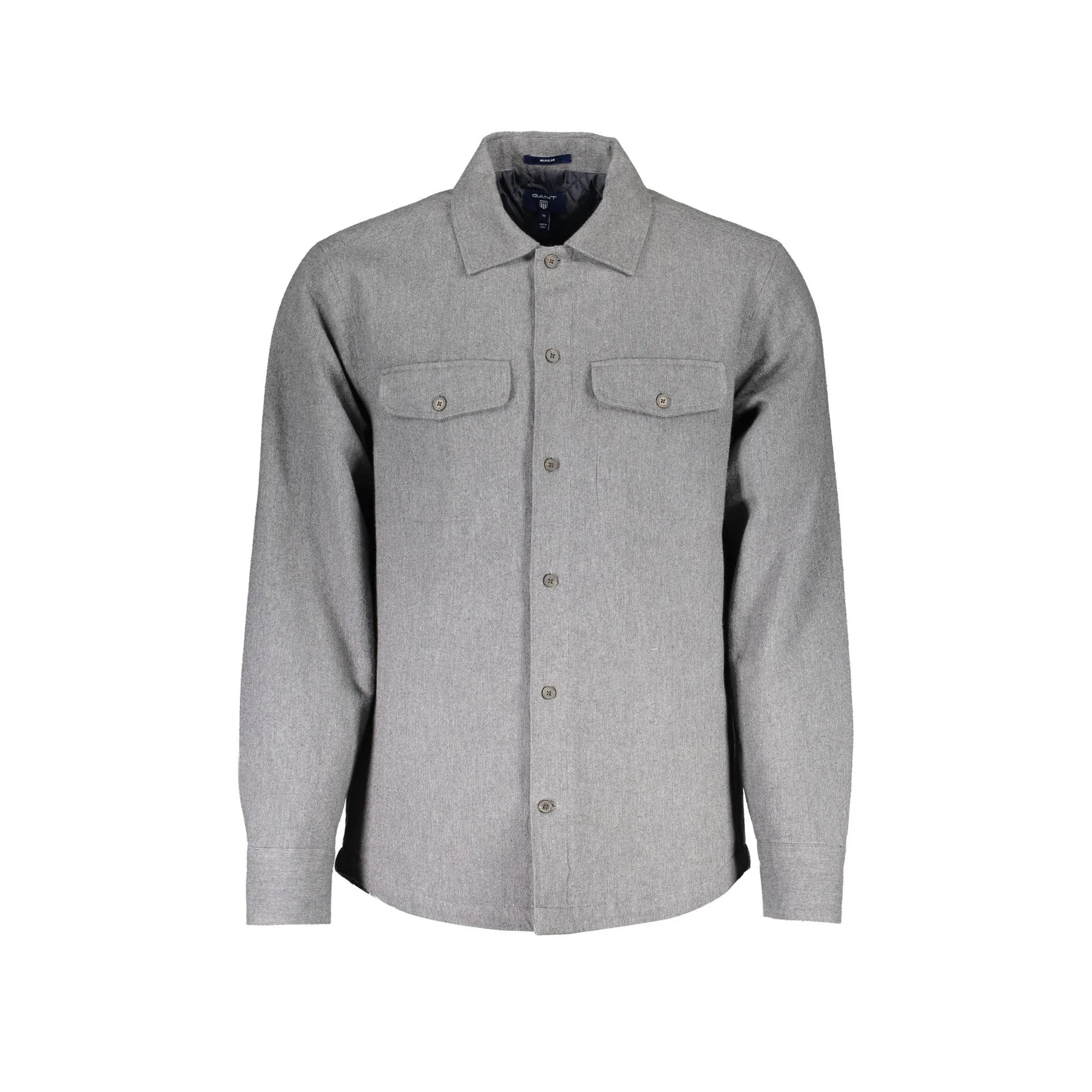 GANT CAMICIA MANICHE LUNGHE UOMO GRIGIO