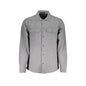 GANT CAMICIA MANICHE LUNGHE UOMO GRIGIO