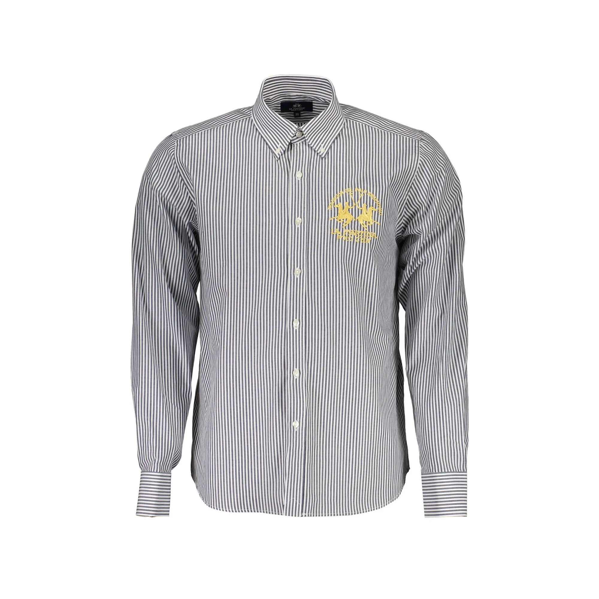 LA MARTINA CAMICIA MANICHE LUNGHE UOMO BLU