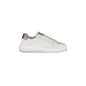 CALVIN KLEIN Scarpe Sneakers Donna Bianche con Dettagli a Contrasto Bianco - foto prodotto