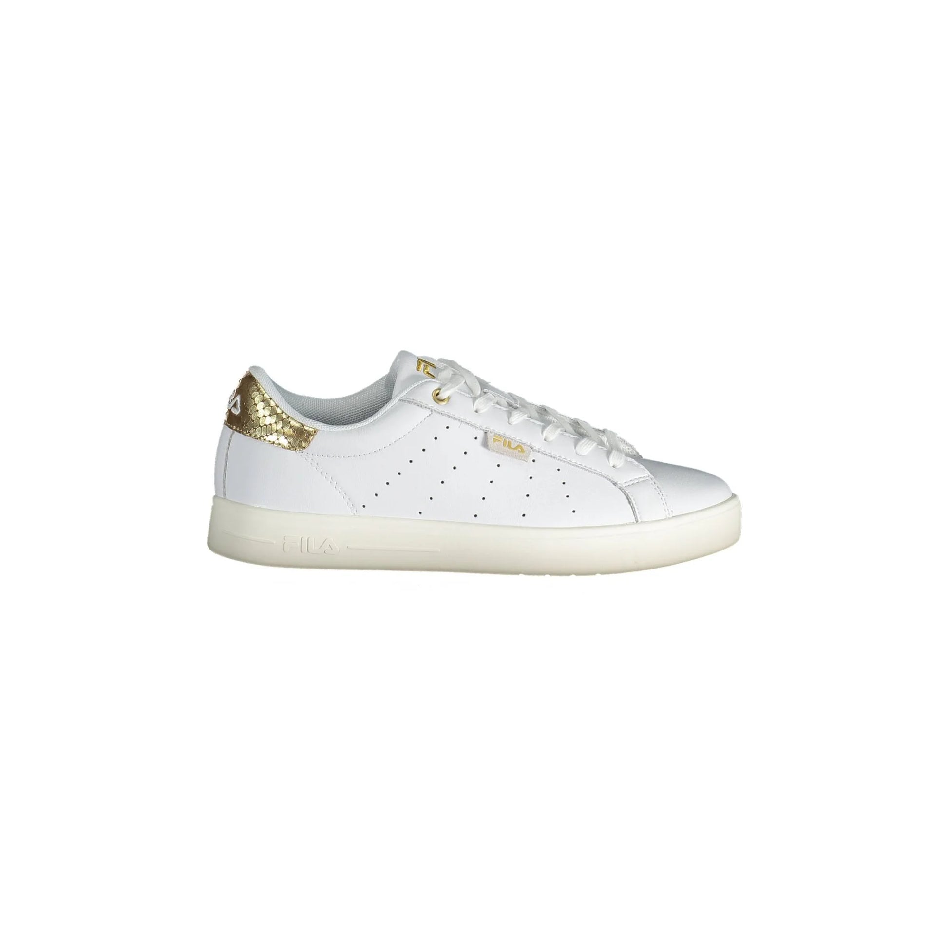 FILA Scarpe Sneakers Donna Bianche con Lacci e Logo Bianco - foto prodotto