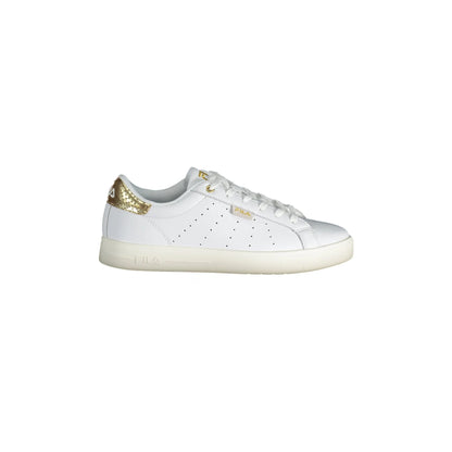 FILA Scarpe Sneakers Donna Bianche con Lacci e Logo Bianco - foto prodotto
