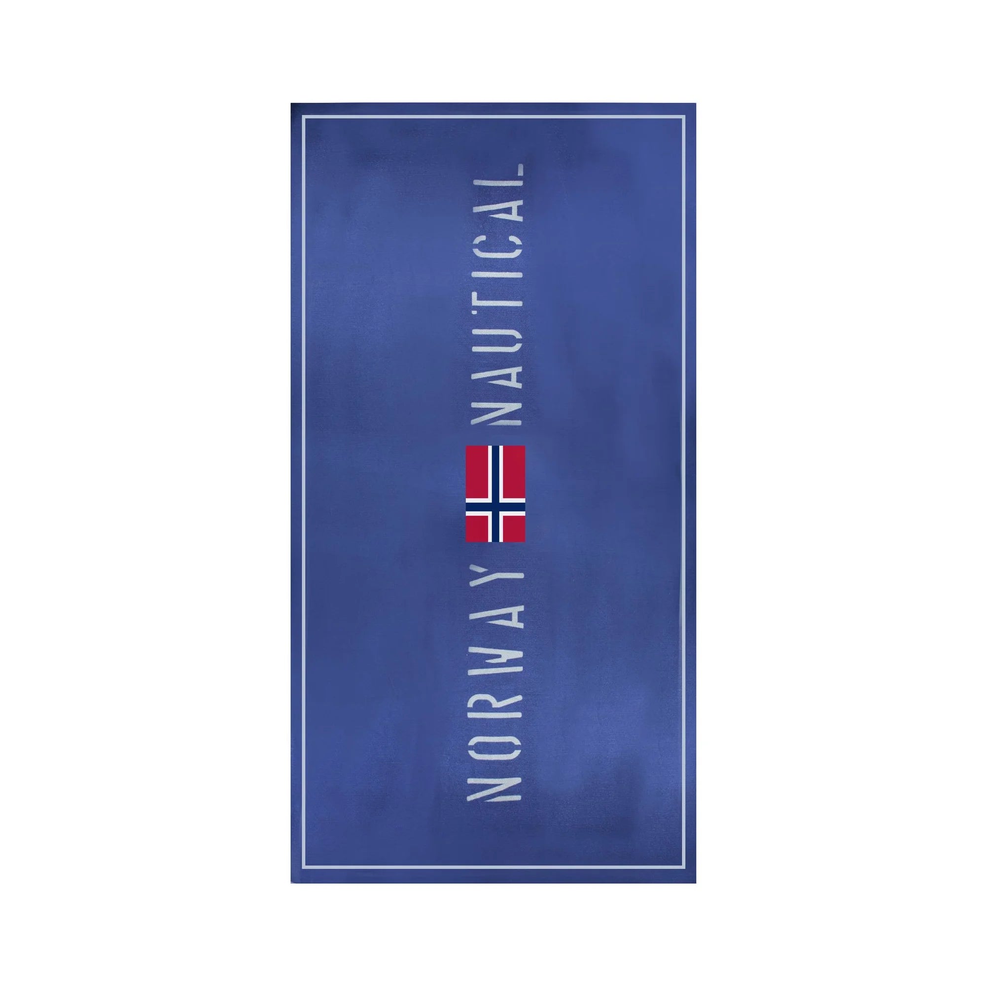 NORWAY 1963 TELO MARE UNISEX BLU