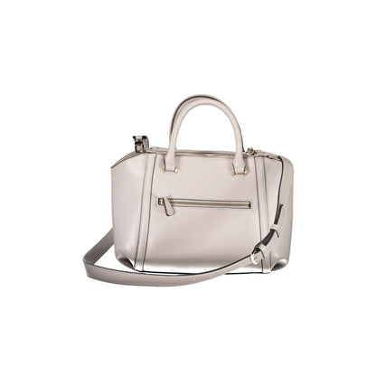GUESS JEANS Borsa Donna con 2 Manici Grigia e Tracolla Regolabile Borse grigio - vista 2