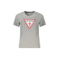 Guess Jeans T-Shirt Maniche Corte Donna Grigia Stampa Logo Grigio - foto prodotto