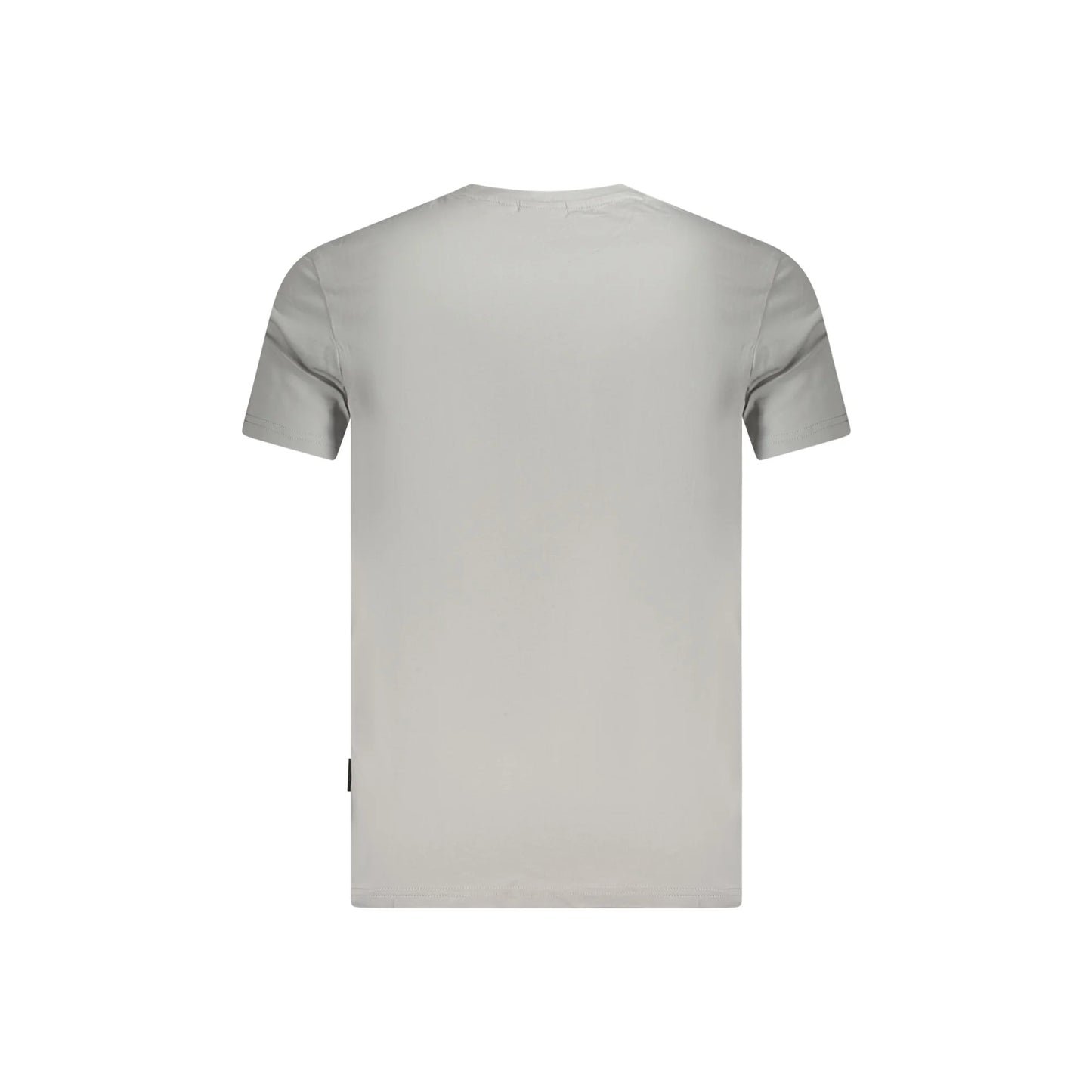 Napapijri T-Shirt Maniche Corte Uomo Grigia Ricamo grigio - vista 2