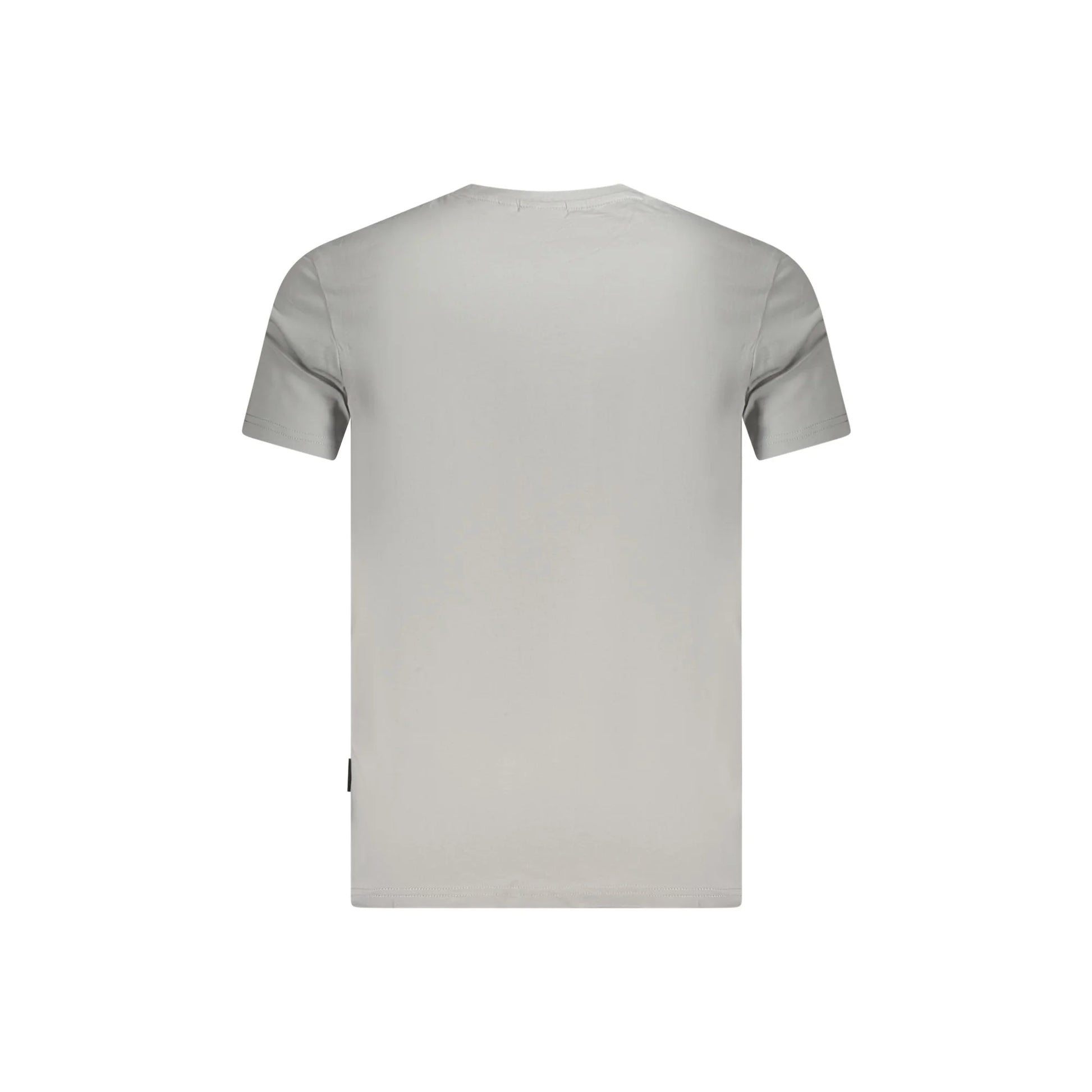 Napapijri T-Shirt Maniche Corte Uomo Grigia Ricamo grigio - vista 2