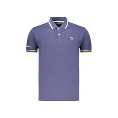 Baci&Abbracci Polo Maniche Corte Uomo Blu Ricamo