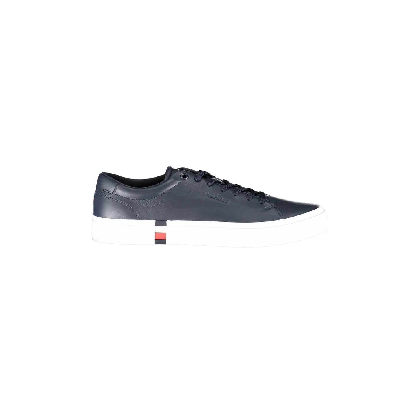 TOMMY HILFIGER Scarpe Sneakers Uomo Blu con Lacci e Logo - foto prodotto