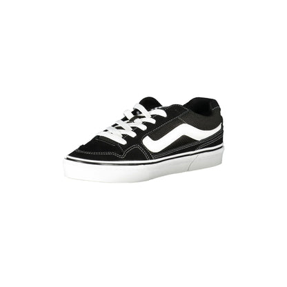 VANS Scarpe Sportive Uomo Nere con Dettagli a Contrasto Sneakers nero - vista 3