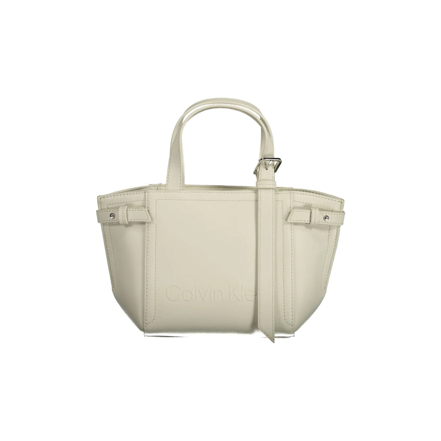 Calvin Klein Borsa a Tracolla Donna Bianca Logo Borse Bianco - foto prodotto