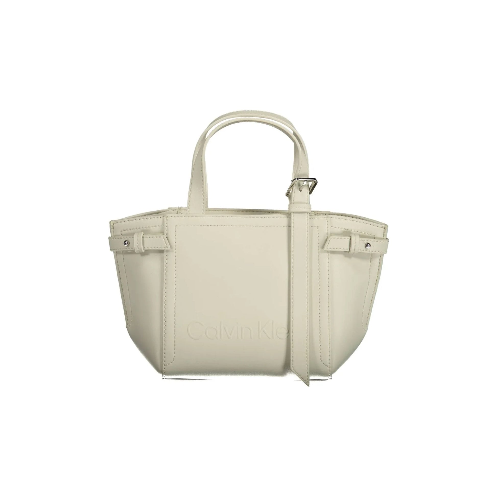 Calvin Klein Borsa a Tracolla Donna Bianca Logo Borse Bianco - foto prodotto