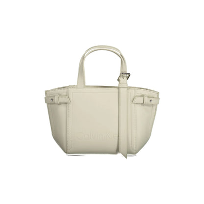Calvin Klein Borsa a Tracolla Donna Bianca Logo Borse Bianco - foto prodotto
