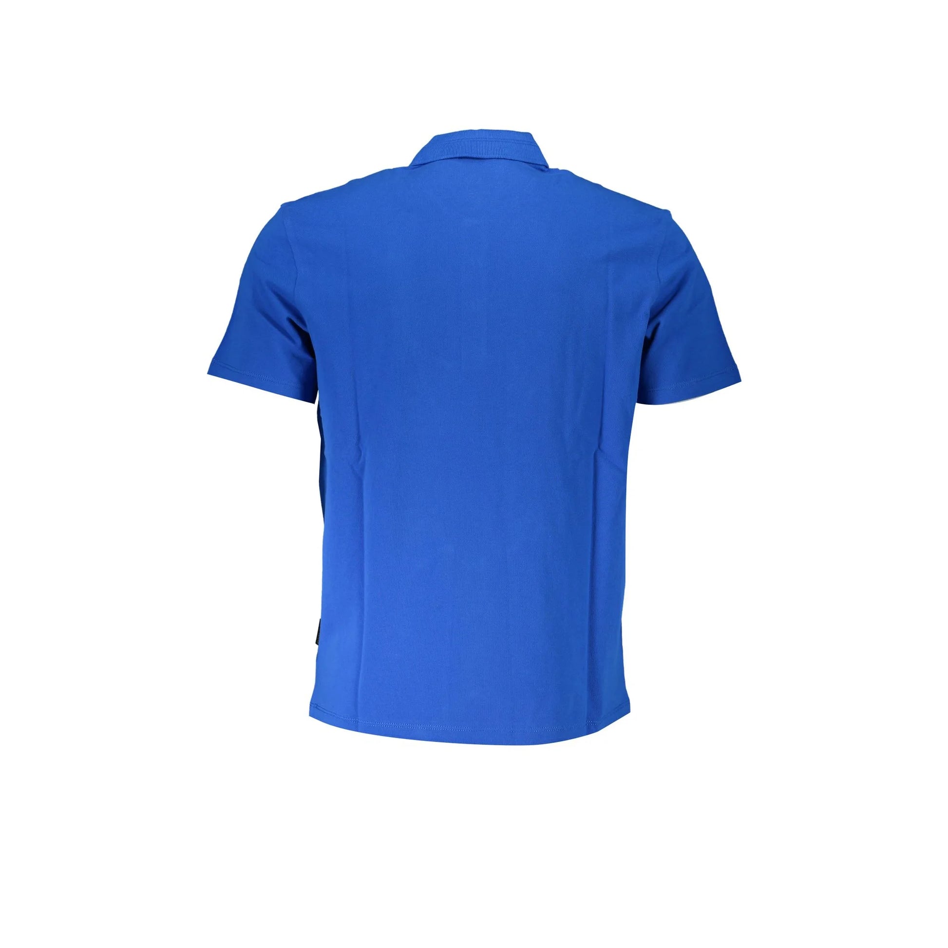 Napapijri Polo Maniche Corte Uomo Blu Ricamo - vista 2